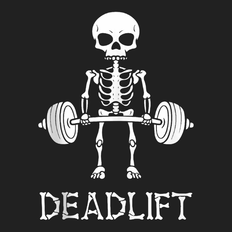 Skeleton Dead Lift Funny Halloween Lifting Weights Men Women Tank Top Basic Youth T-shirt | Artistshot