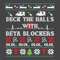 Deck The Halls Beta Blockers Nurse Christmas Ugly Sweater Basic Youth T-shirt | Artistshot