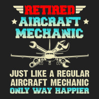 Retired Aircraft Mechanic Regular Aircraft Mechanic Basic T-shirt | Artistshot