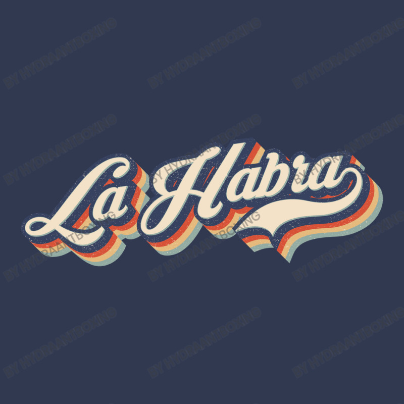 I Love La Habra City Usa Retro Vintage Basic T-shirt | Artistshot