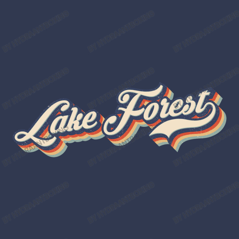 I Love Lake Forest City Usa Retro Vintage Basic T-shirt | Artistshot