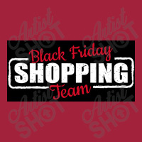 Black Friday Shopping Team   Red White Basic T-shirt | Artistshot