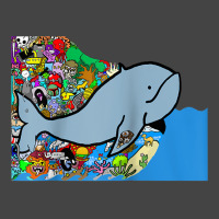 Blue Whale, Marine Sea Animal, Ocean Life, Surf, Art Work Raglan Baseb Basic T-shirt | Artistshot