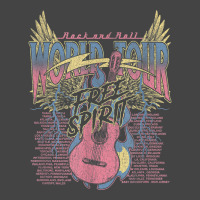 Rock & Roll Free Spirit World Tour Guitar Fire Wings Thunder T Shirt Basic T-shirt | Artistshot