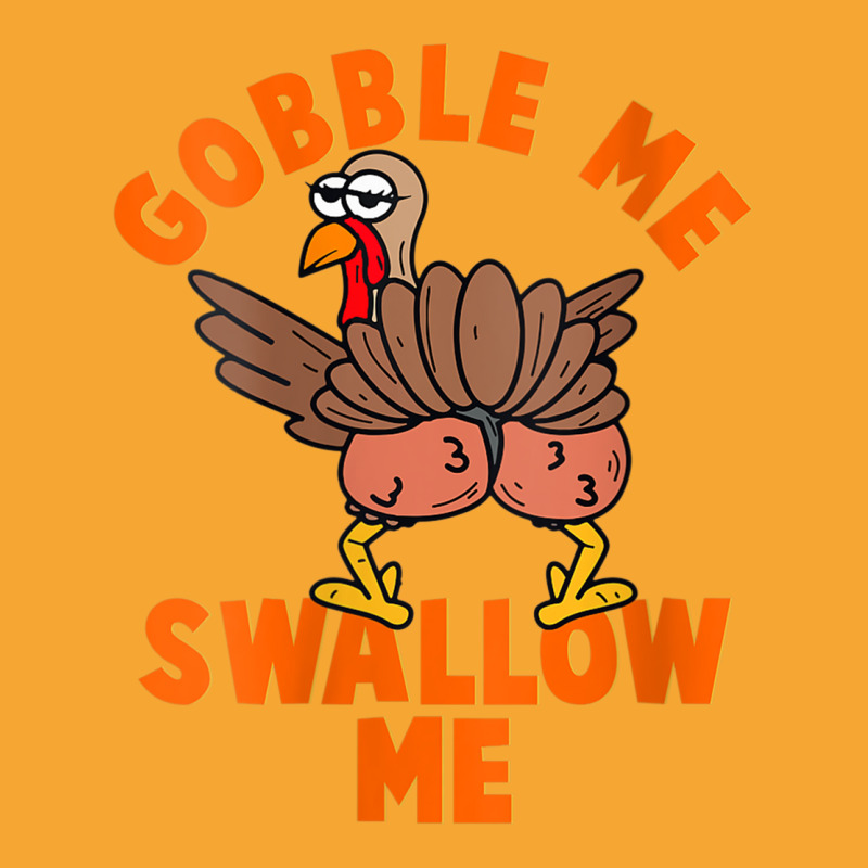 Womens Funny Christmas Twerking Turkey Gobble Me, Swallow Me V Neck T Basic T-shirt by cm-arts | Artistshot