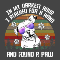 Pitbull Lover Dog I Reach For A Hand And Found A Paw Pitbull Paw Pitbu Basic T-shirt | Artistshot