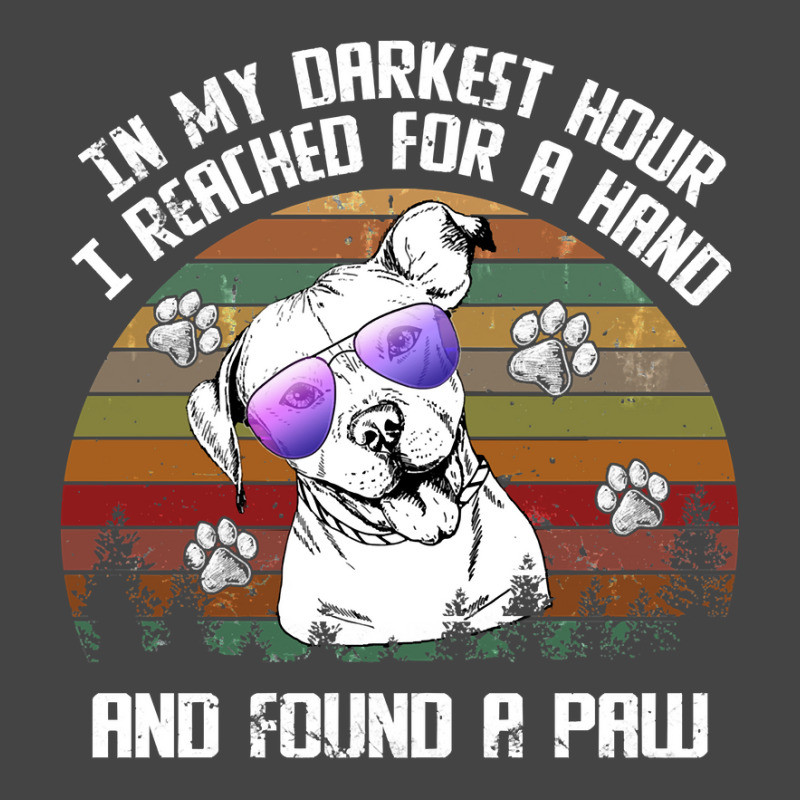 Pitbull Lover Dog I Reach For A Hand And Found A Paw Pitbull Paw Pitbu Basic T-shirt | Artistshot