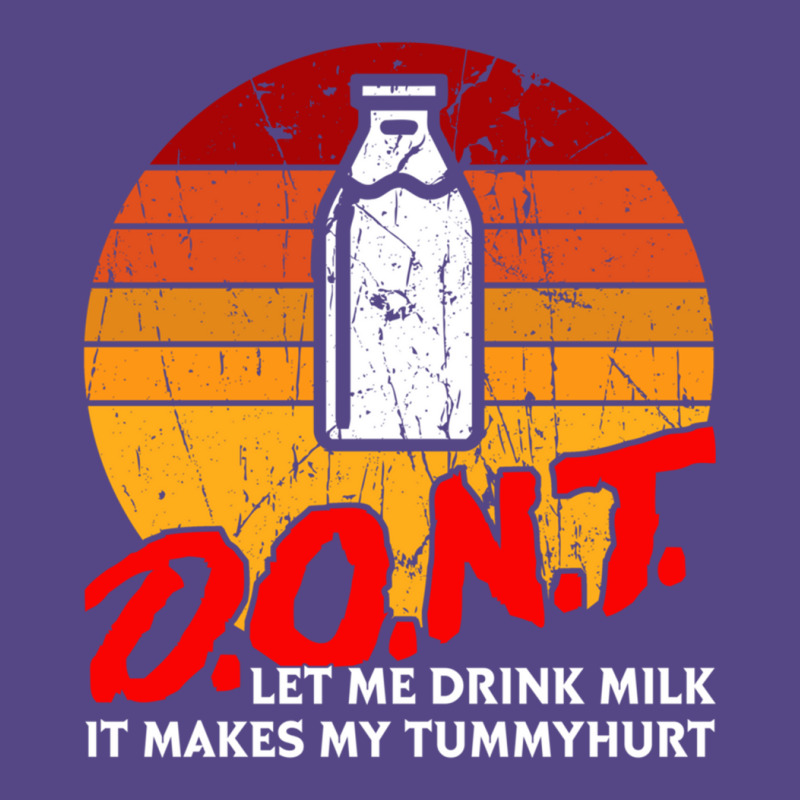 Dont Let Me Drink Milk It Makes My Tummy Hurt Vintage Basic T-shirt by cm-arts | Artistshot