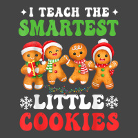 I Teach The Smartest Cookies Gingerbread Christmas Groovy T Shirt Basic T-shirt | Artistshot