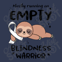 Blindness Awareness  Mostly Running On Empty Blindness Warrior Basic T-shirt | Artistshot