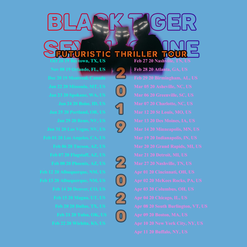 Black Tiger Sex Machine Tour 2019 2020 Basic T-shirt by sefavuji880819 | Artistshot