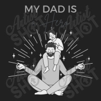 My Dad Is A Hero Father Day Shirt Basic T-shirt | Artistshot