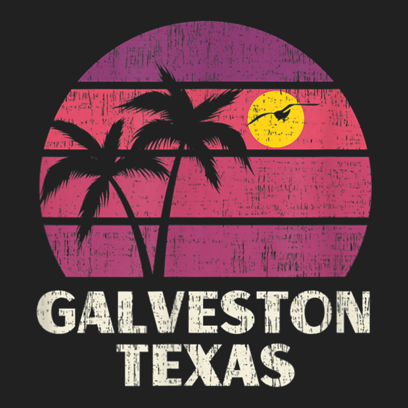 Galveston Texas Beach Surfer Vintage Sun Love Galveston Tx T Shirt Basic Youth T-shirt by cm-arts | Artistshot