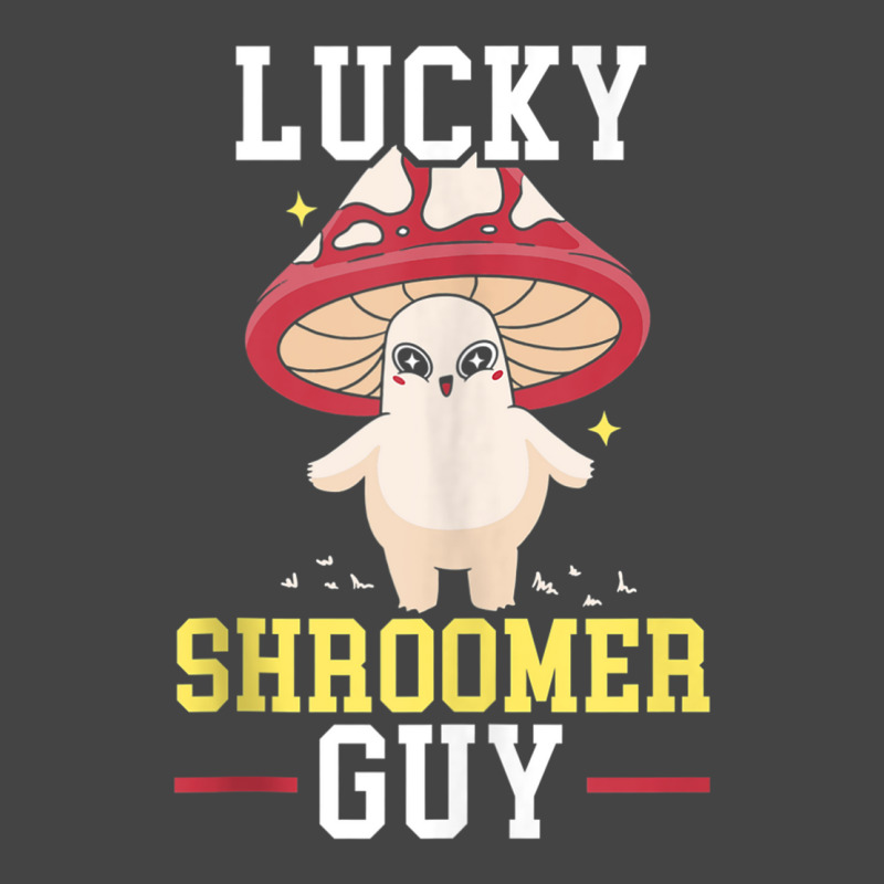 Lucky Shroomer Guy Mushroom Mycology Foraging Morel Hunting Tank Top Basic Youth T-shirt by cm-arts | Artistshot