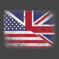 British American Flag T Shirt Great Britain Union Jack . Basic Youth T-shirt | Artistshot