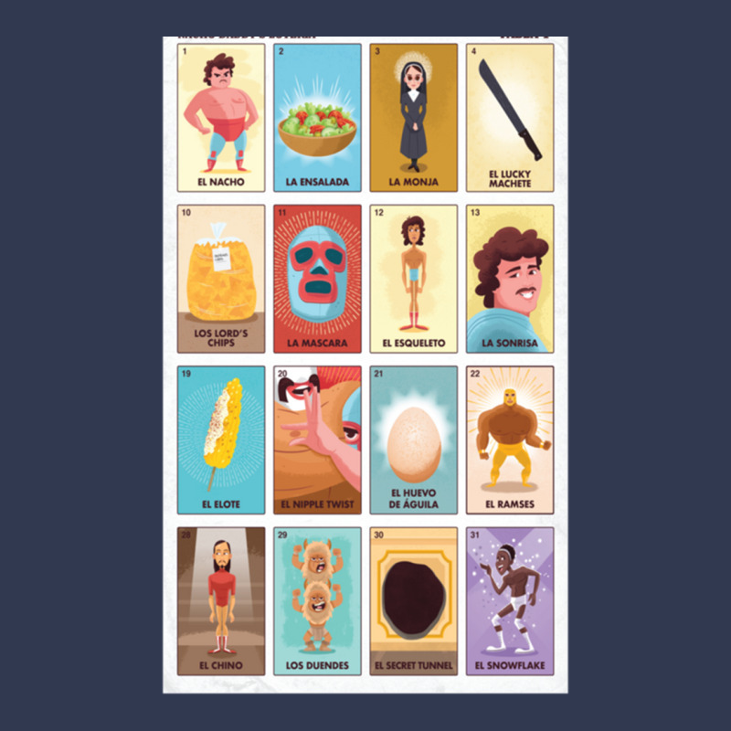 Nacho Daddy_s Lotería Basic T-shirt by EDWARDDAVIS | Artistshot