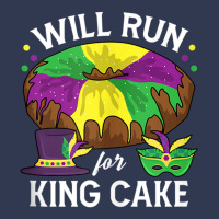 Will Run For King Cake Beads Mardi Gras Y'all Parade Party Tank Top Basic T-shirt | Artistshot