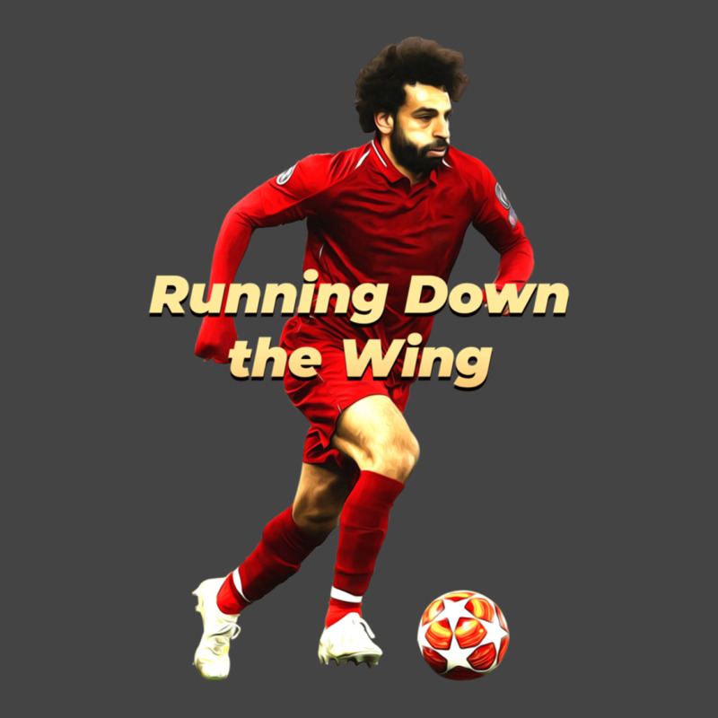 Mo Salah Running Down The Wing Classic Basic T-shirt | Artistshot