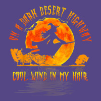 On The Dark Desert Highway Witch Riding Broom Night Hippies T Shirt Basic T-shirt | Artistshot