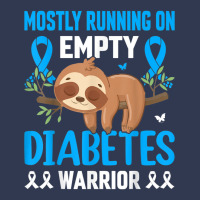 Funny Lazy Sloth Mostly Running On Empty Diabetes Warrior T Shirt Basic T-shirt | Artistshot