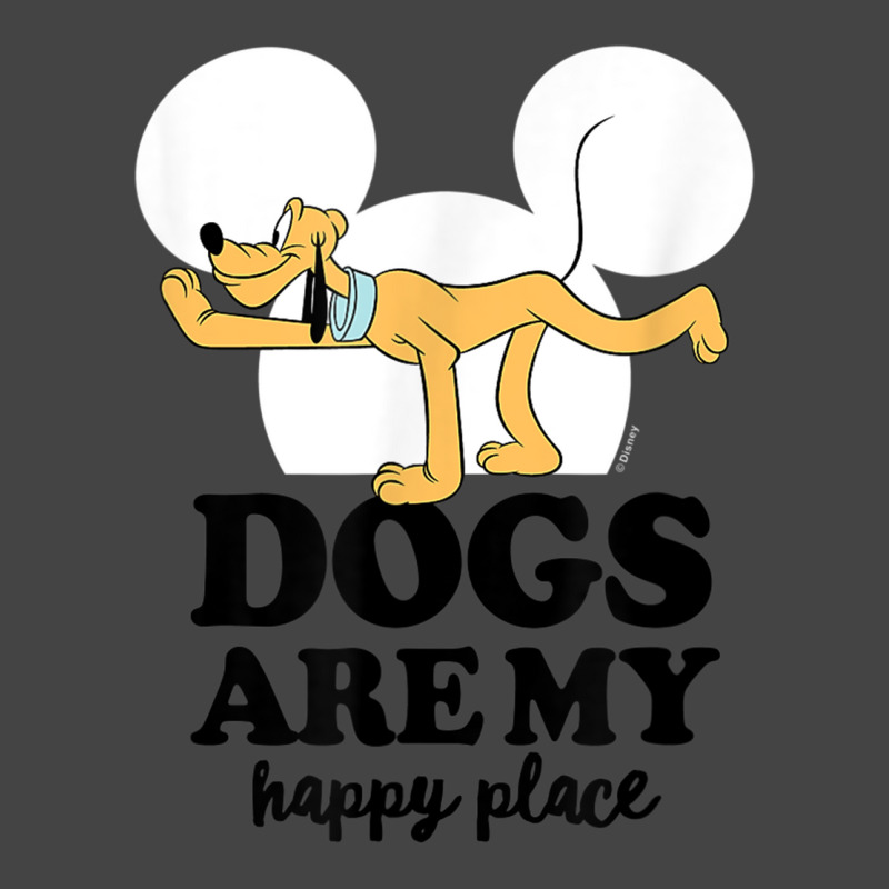 Funny Pluto Dogs Are My Happy Place Basic T-shirt | Artistshot