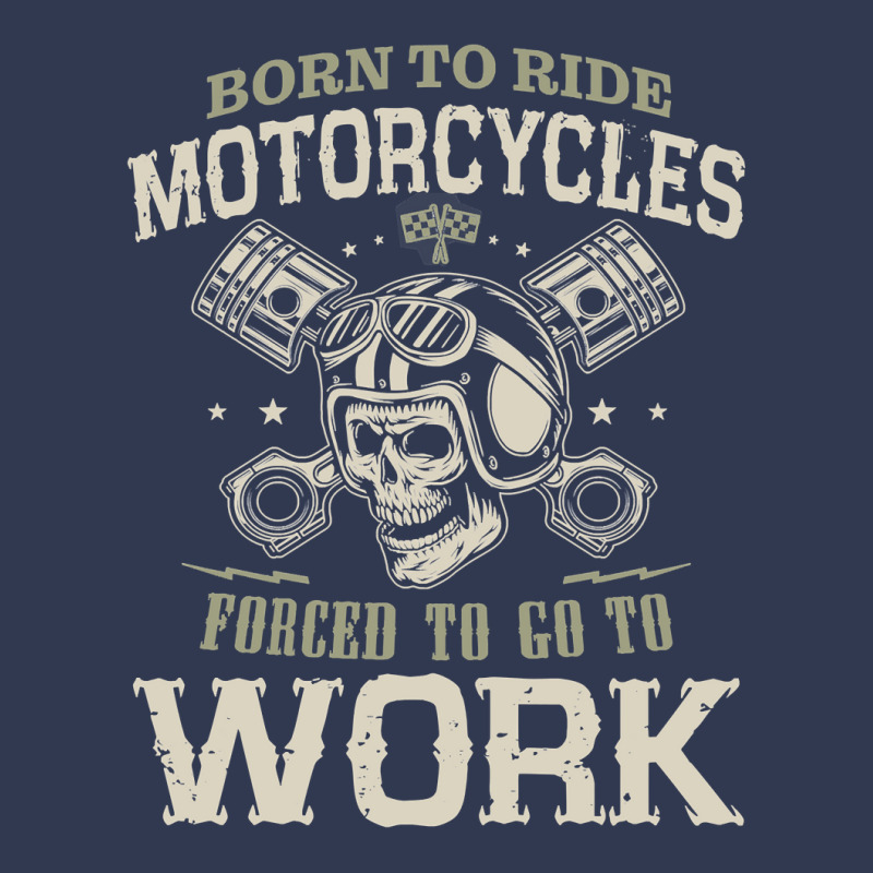 Motocross Rider Born To Ride Motorcycles Forced To Go To Work133 Motor Basic T-shirt by cm-arts | Artistshot