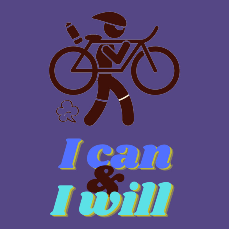 Funny Triathlon  Ironman I Can Amp I Will Basic T-shirt by cm-arts | Artistshot