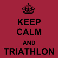 Keep Calm And Triathlon Basic T-shirt | Artistshot