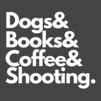 Dogs & Books & Coffee & Shooting Basic T-shirt | Artistshot