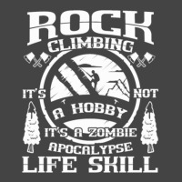 Rock Climbing A Zombie Apocalypse Life Skill Basic T-shirt | Artistshot