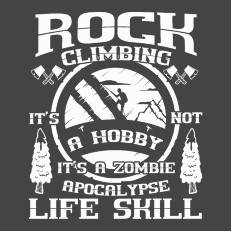 Rock Climbing A Zombie Apocalypse Life Skill Basic T-shirt | Artistshot