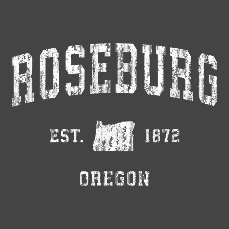 Roseburg Oregon Or Vintage Athletic Sports Design Basic T-shirt by JohannaMay | Artistshot