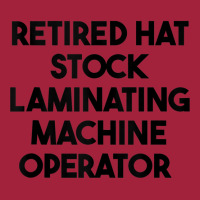 Retired Hat Stock Laminating Machine Operator Tank Top Basic Youth T-shirt | Artistshot