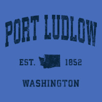 Port Ludlow Washington Wa Vintage Athletic Navy Sports Desig Long Slee Basic Youth T-shirt | Artistshot