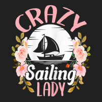 Womens Sailing Shirt Funny Crazy Sailing Lady Sailboat T Shirt Basic Youth T-shirt | Artistshot