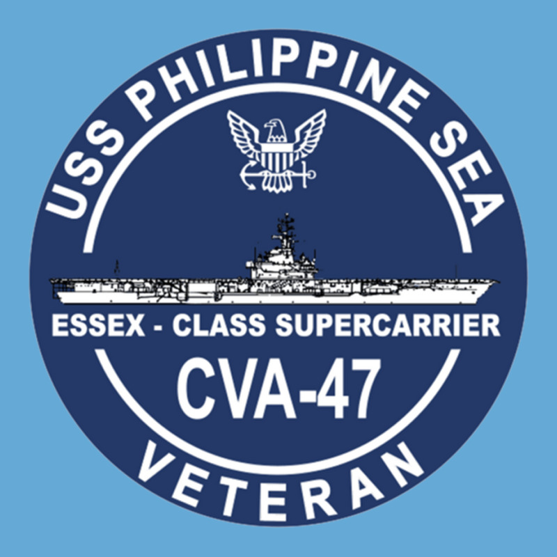 Uss Philippine Sea Cva 47 Veteran Long Sleeve T Shirt Basic Youth T-shirt by cm-arts | Artistshot