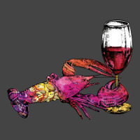 Crustaceancore Lobster With  Glass Basic T-shirt | Artistshot