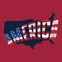 America Usa Map Basic T-shirt | Artistshot