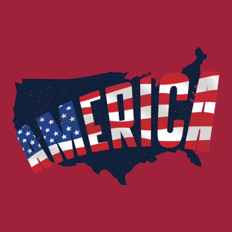 America Usa Map Basic T-shirt | Artistshot