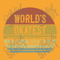 Civil Engineers   World's Okayest Civil Engineer Basic T-shirt | Artistshot