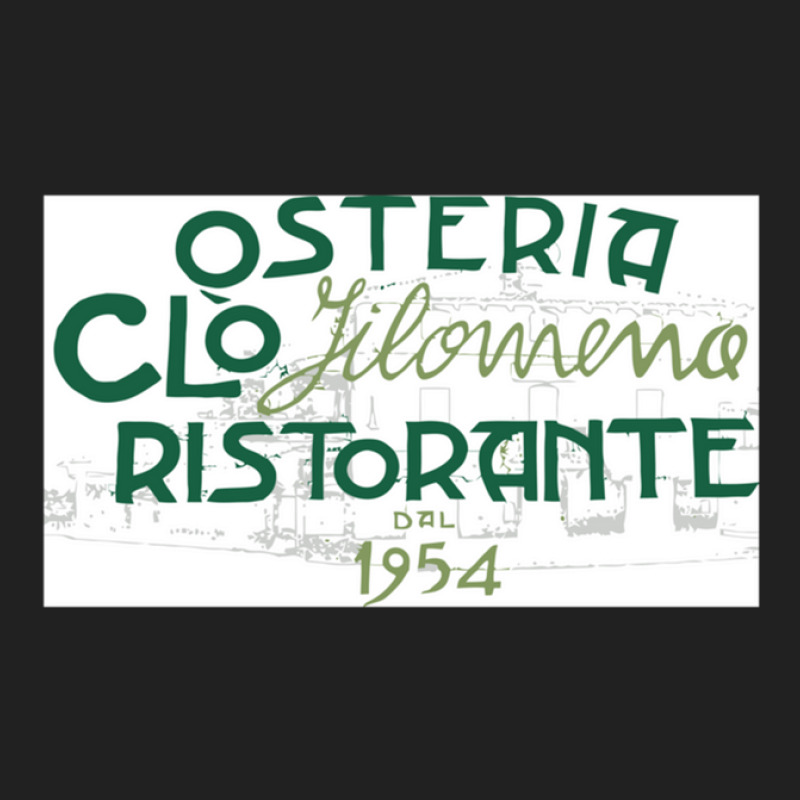 Filomena Ristorante Resto Basic T-shirt by TerryRichard | Artistshot