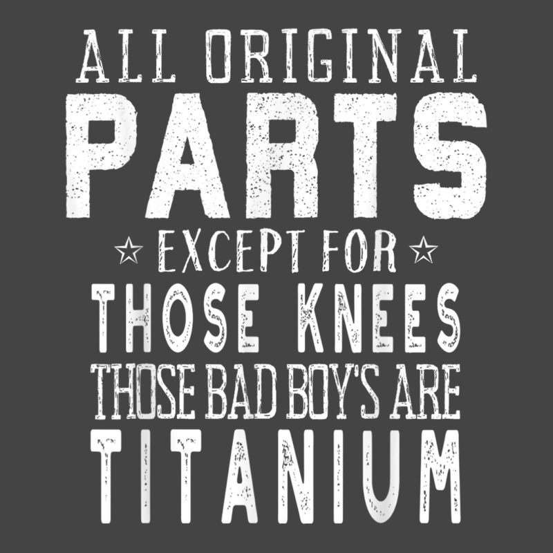 Funny Titanium Dual Knee Replacement Surgery Basic T-shirt | Artistshot