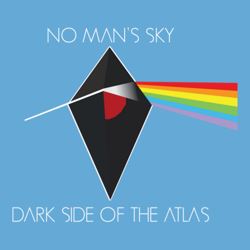 No Man's Sky Dark Side Of The Atlas Basic T-shirt by GeorgeneAnnette | Artistshot