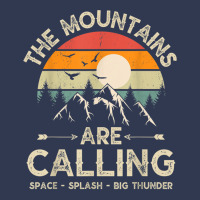 Vintage The Mountains Are Calling Space Splash Big Thunder Basic T-shirt | Artistshot