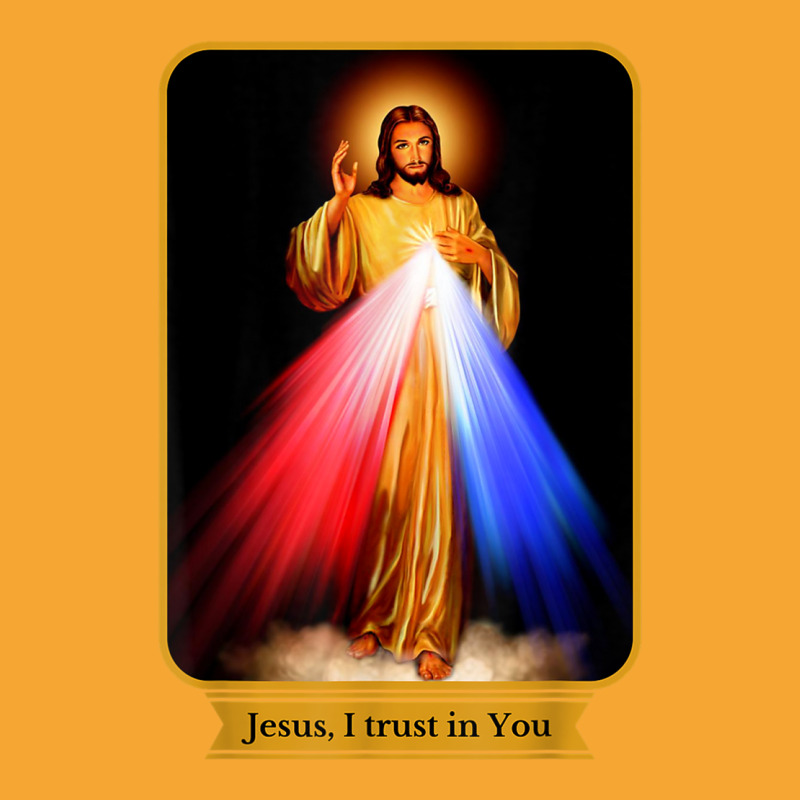 Divine Mercy Jesus I Trust In You Catholic Basic T-shirt by ZaraGross | Artistshot