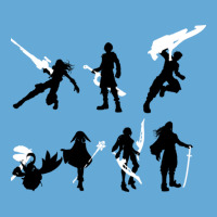 Xenoblade Party Silhouette Ver. 2 Basic T-shirt | Artistshot