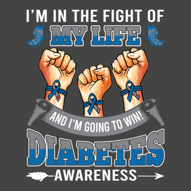 Diabetes Awareness In The Fight Of My Life I'm Going To Win Basic T-shirt by LanaErica | Artistshot