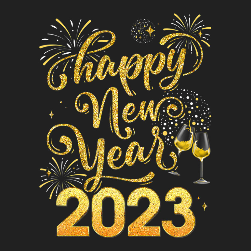 Happy New Year 2023 Party New Years Eve Holiday Basic T-shirt | Artistshot