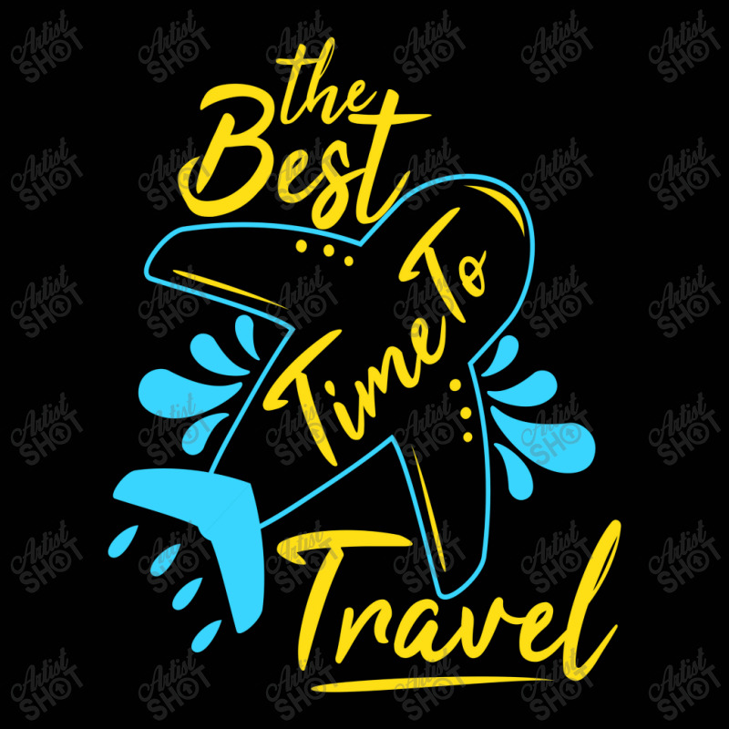 The Best Time To Travel Toddler 3/4 Sleeve Tee by chris299 | Artistshot