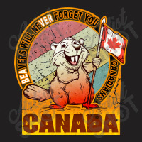 Beaver Canada Flag T-shirt | Artistshot